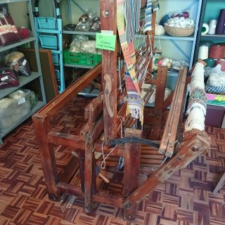Price drop: This loom would really like to be back in use. Make us an offer!! Price now negotiable.

4 Shaft Counter Balance loom looking for a new home. Needs some love and care but you could weave nice wide items. Currently in our shop in Bellville. Email us if you are interested. Capeguildofweaversshop@gmail.com