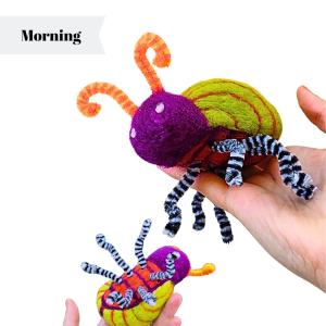 Needle Felt a Woolly Bug - Friday Workshop
