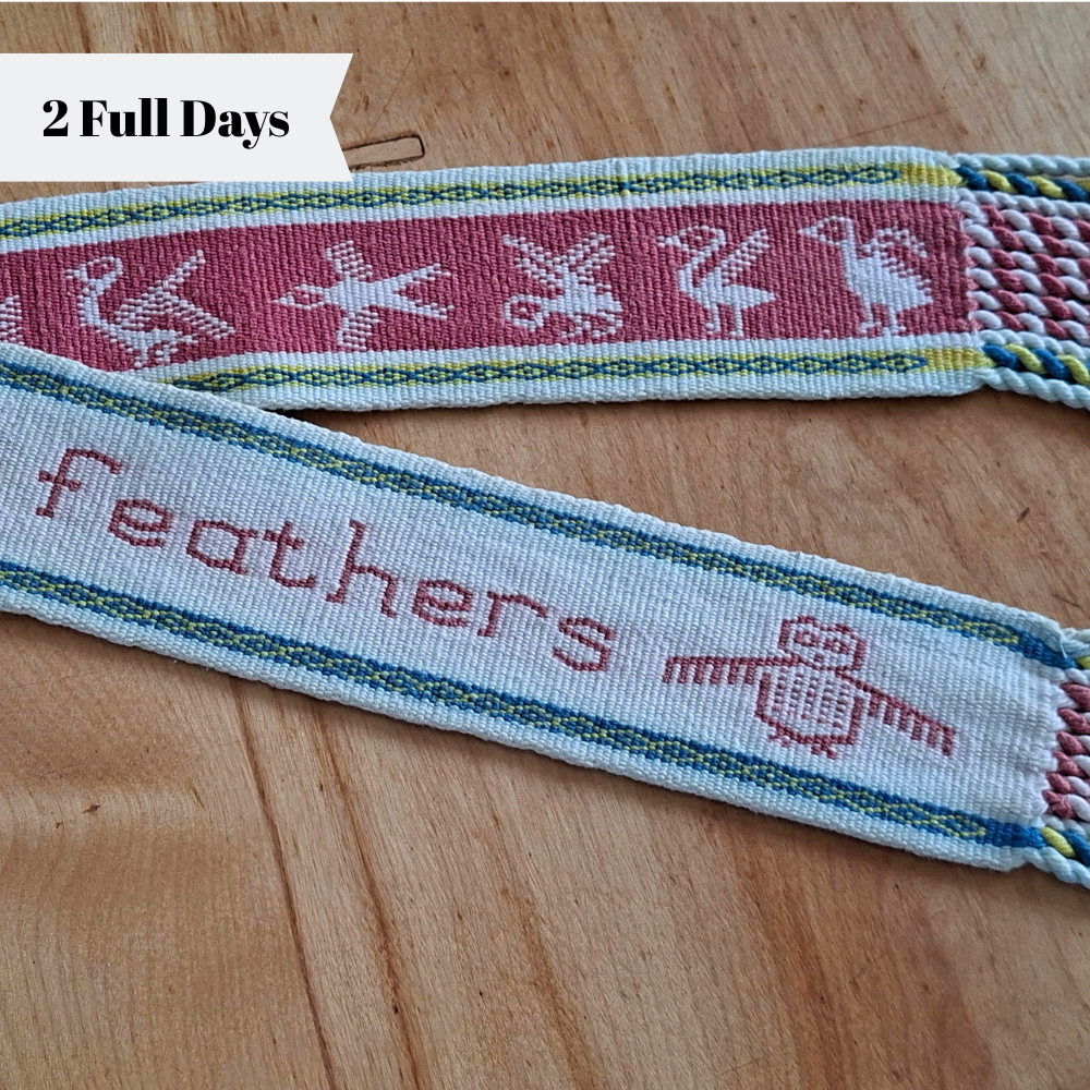 Double Weave on an Inkle Loom - 25th & 26th April