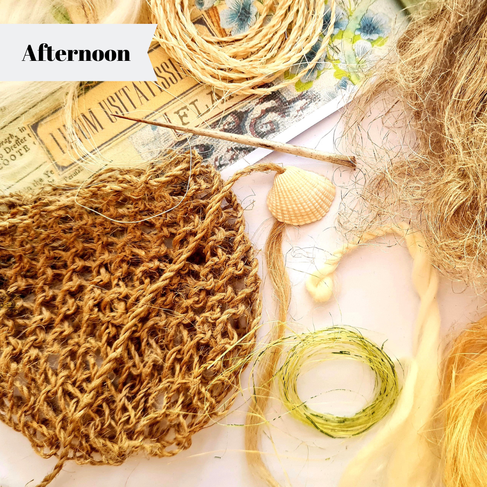 Prehistoric Cording with a Variety of Natural Fibres