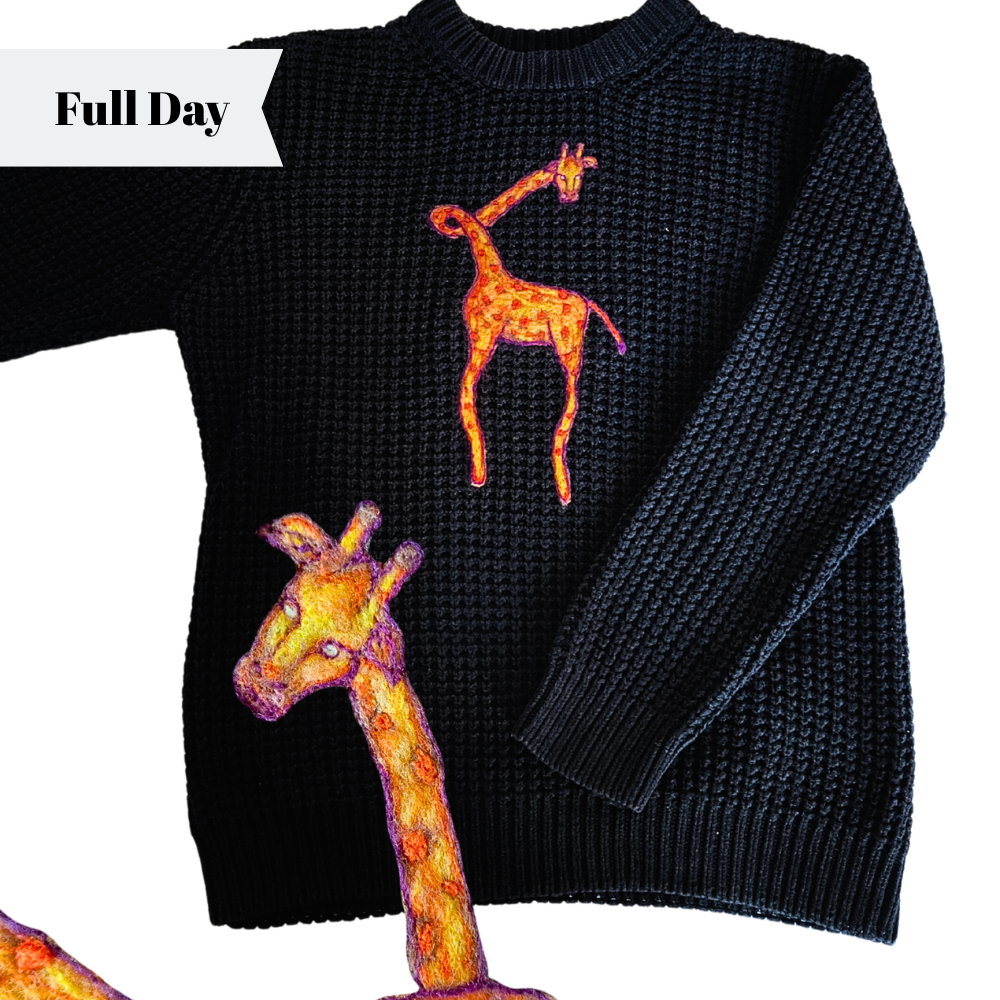 Wool Craft Workshop: Decorate Your Sweater With Wool