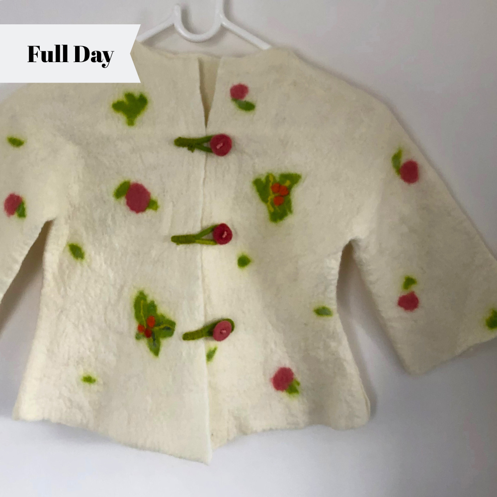 Wet Felted Children's Jacket